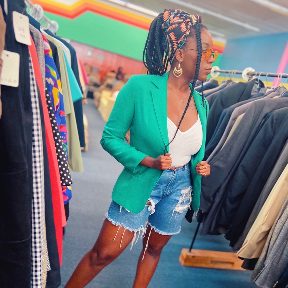 Green Blazer